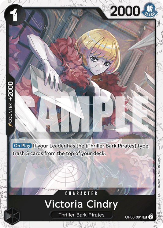 OP06-091 - Victoria Cindry - Uncommon (Jolly Roger Foil)