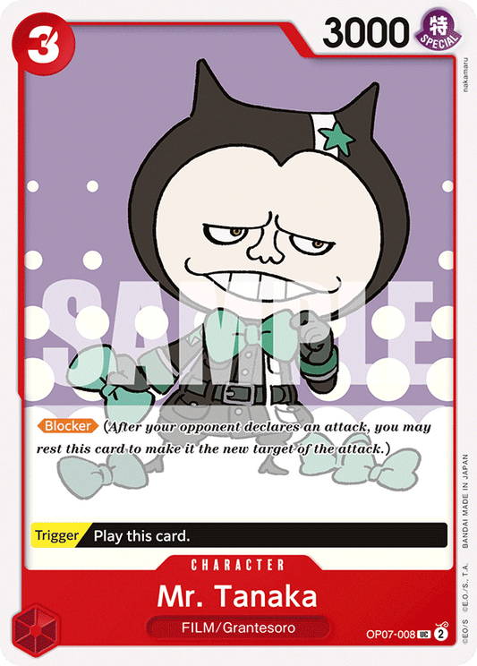 OP07-008 - Mr. Tanaka - Uncommon