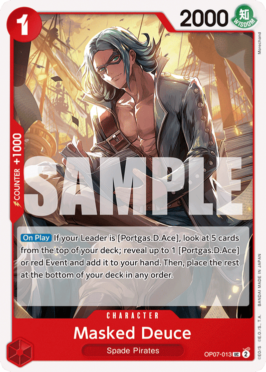OP07-013 - Masked Deuce - Uncommon