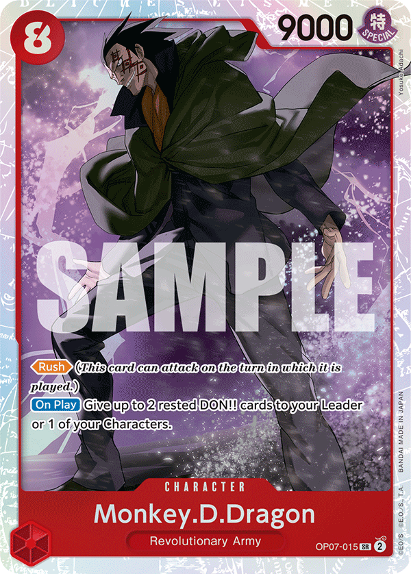 OP07-015 - Monkey.D.Dragon - Super Rare