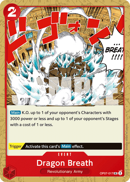 OP07-017 - EVENT Dragon Breath - Uncommon