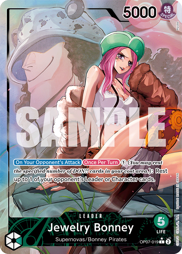 OP07-019 - Jewelry Bonney - Leader (Alternate Art)