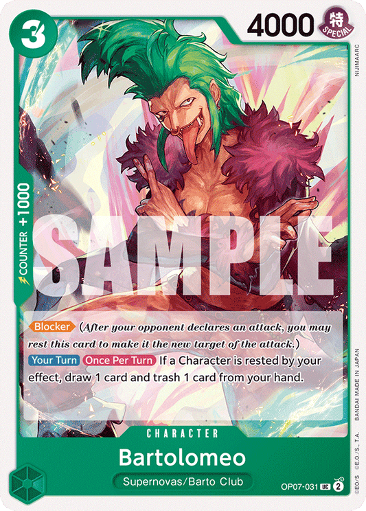 OP07-031 - Bartolomeo - Uncommon