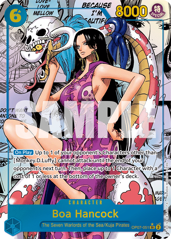 OP07-051 - Boa Hancock - Super Rare (Manga)