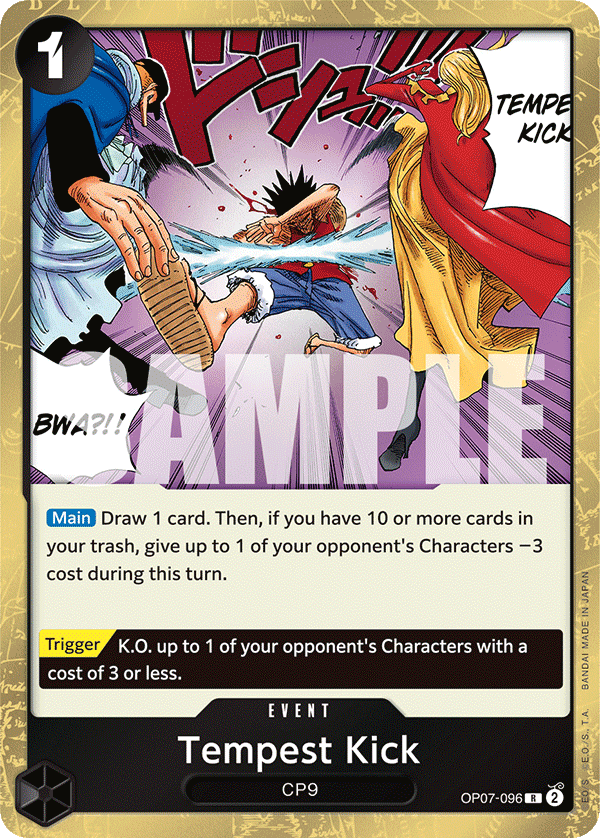 Tempest Kick - OP07-096 - Rare