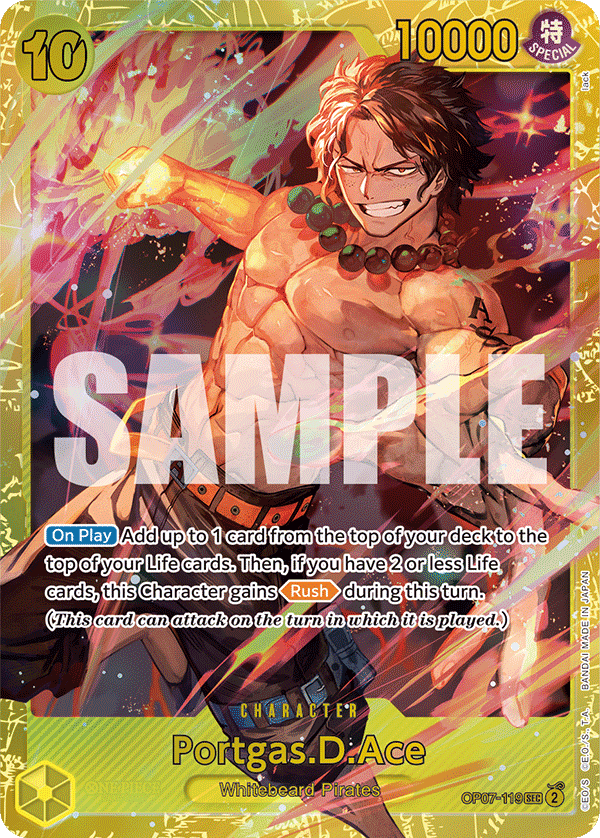 Portgas.D.Ace - OP07-119 - Secret Rare