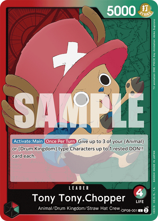 OP08-001 - Tony Tony.Chopper - Leader