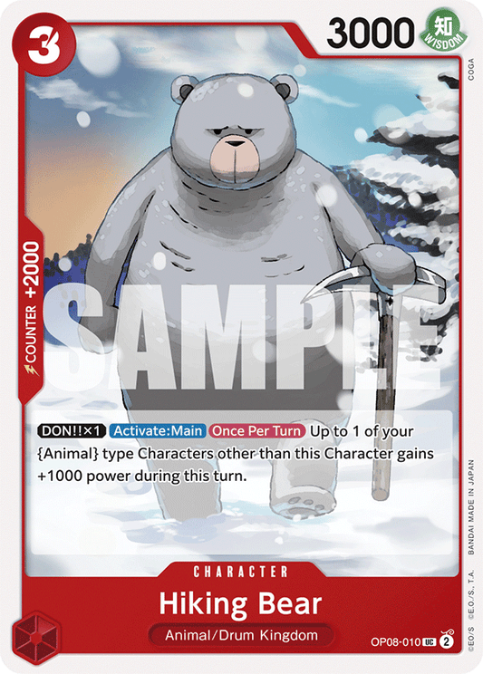 OP08-010 - Hiking Bear - Uncommon