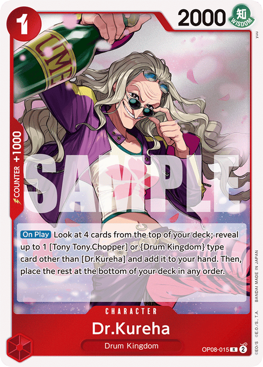 OP08-015 - Dr.Kureha - Rare