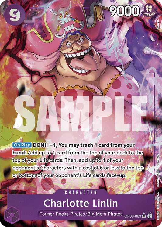 OP08-069 - Charlotte Linlin - Super Rare Alt Art