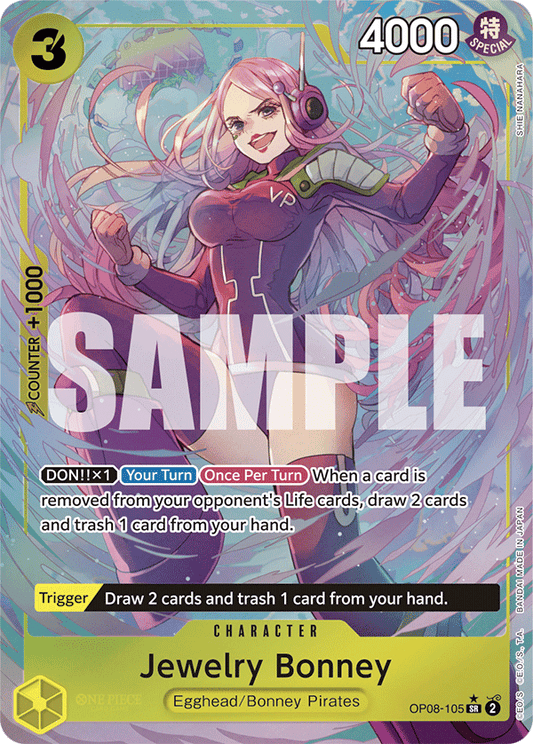 OP08-105 - Jewelry Bonney - Super Rare Alt Art