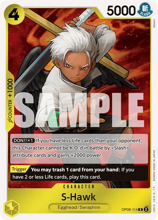 OP08-114 - S-Hawk - Rare