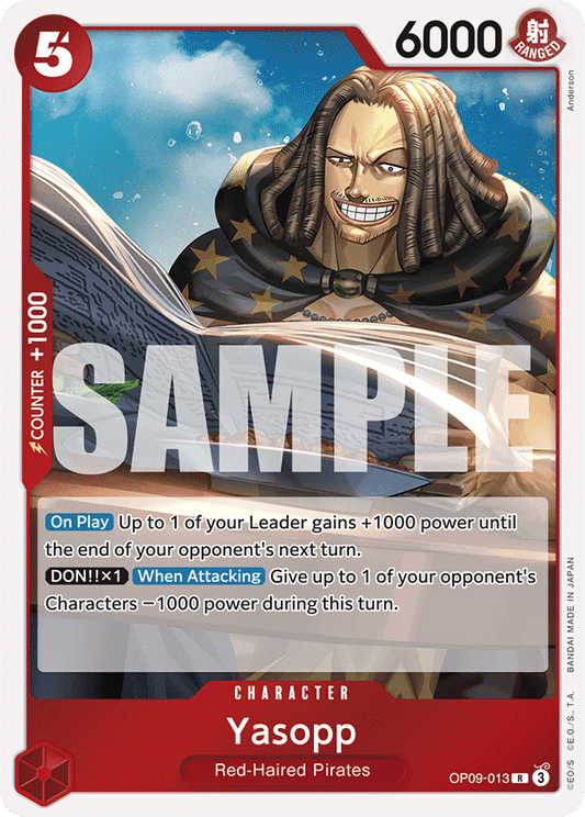 OP09-013 - Yasopp - Rare
