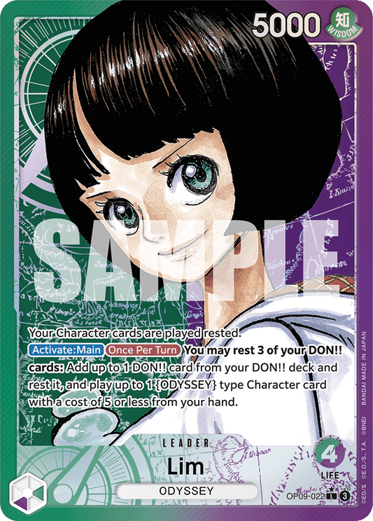 OP09-022 - Lim - Leader Alt Art