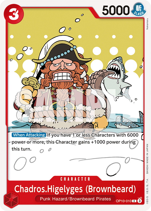 OP10-010 - Chadros.Higelyges (Brownbeard) - Common