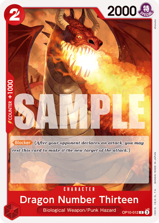 OP10-012 - Dragon Number Thirteen - Common