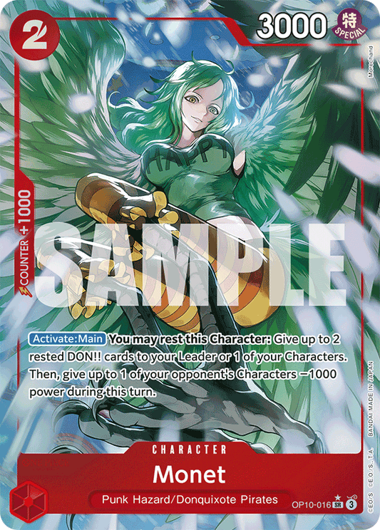 OP10-016 - Monet - Super Rare Alt Art