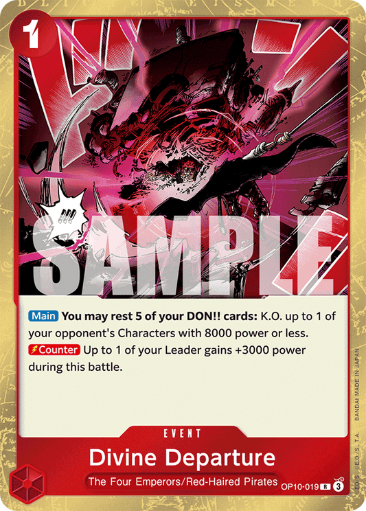 OP10-019 - Divine Departure - Rare
