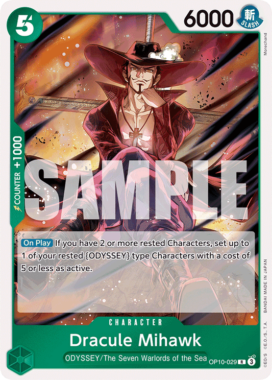 OP10-029 - Dracule Mihawk - Rare