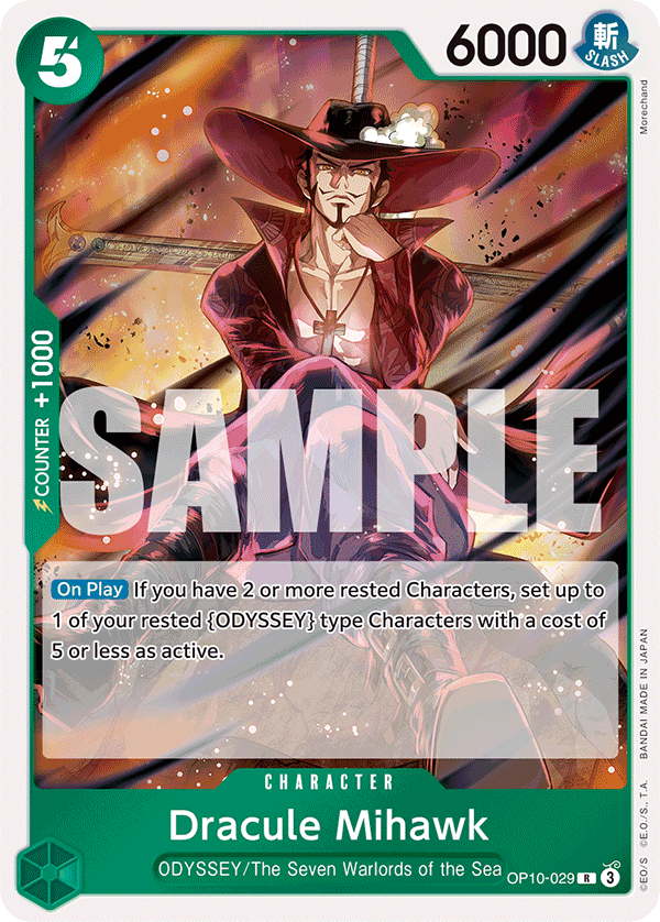 OP10-029 - Dracule Mihawk - Rare