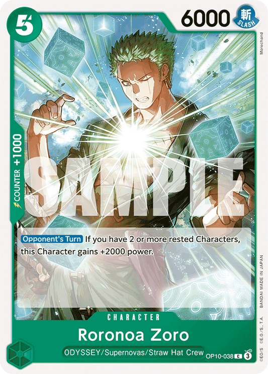 OP10-038 - Roronoa Zoro - Common
