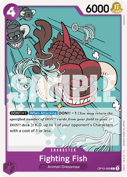 OP10-069 - Fighting Fish - Common