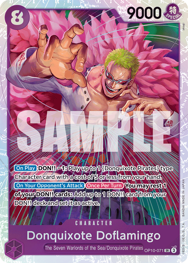 OP10-071 - Donquixote Doflamingo - Super Rare