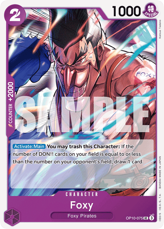 OP10-075 - Foxy - Uncommon