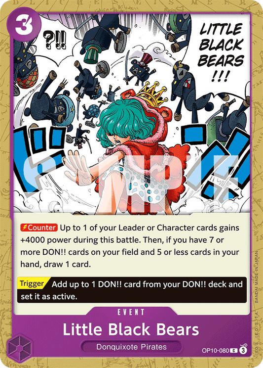 OP10-080 - Little Black Bears - Common