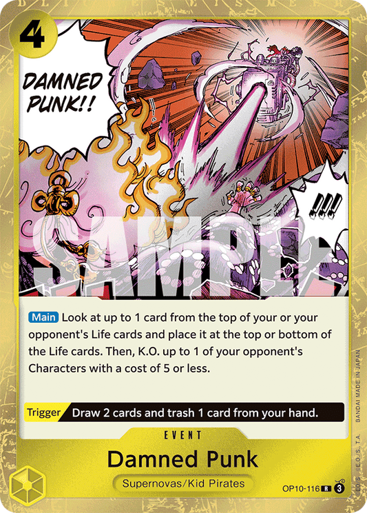 OP10-116 - Damned Punk - Rare