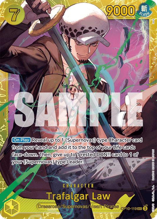 OP10-119 - Trafalgar Law - Secret Rare