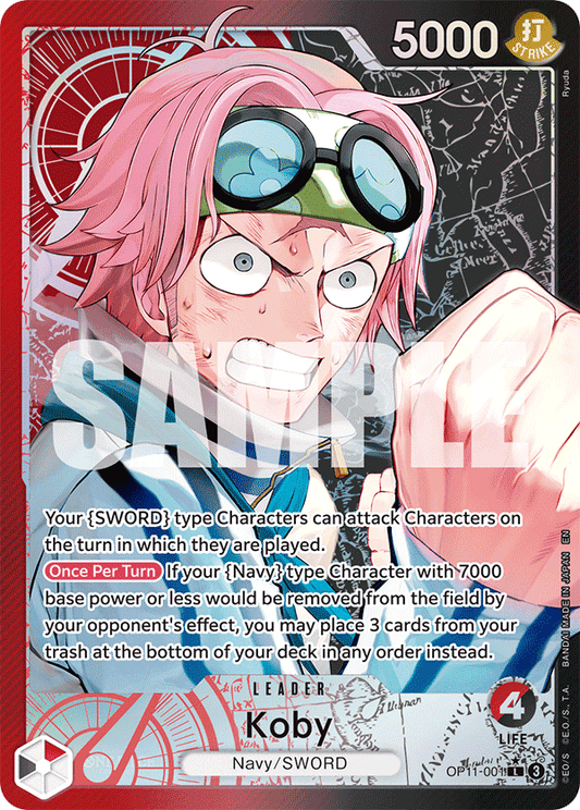 OP11-001 - Koby - Leader Alt Art