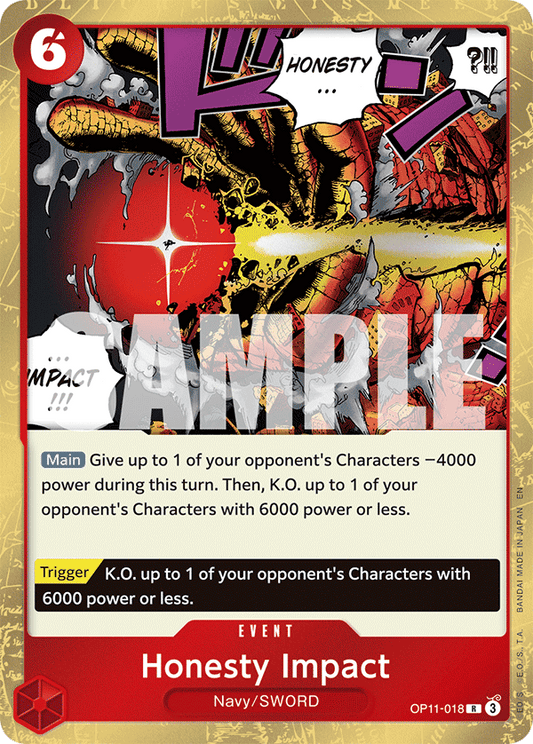 OP11-018 - Honesty Impact - Rare