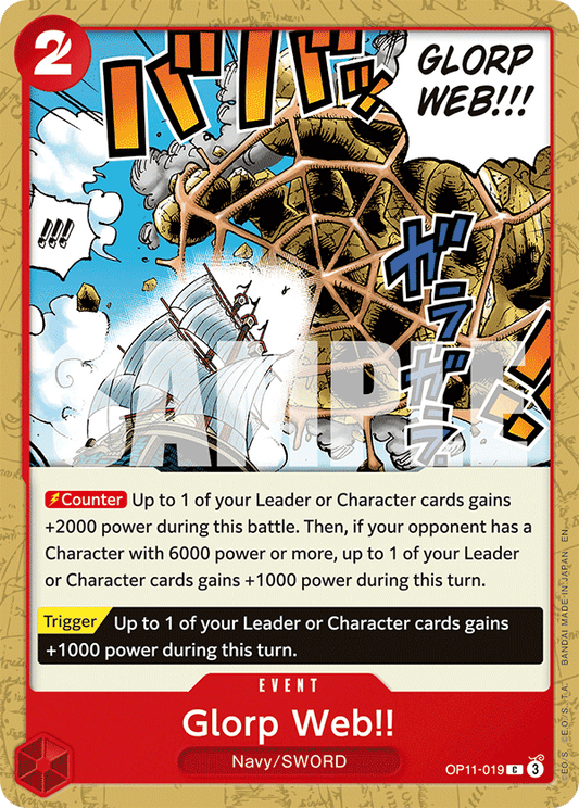 OP11-019 - Glorp Web!! - Common