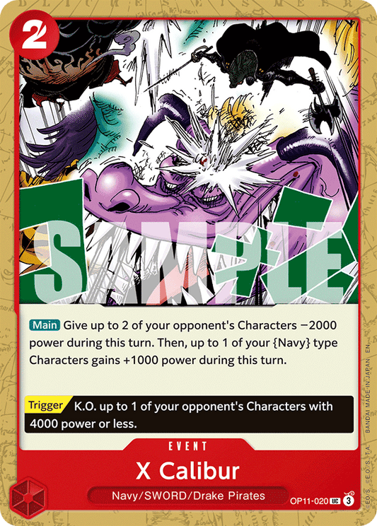 OP11-020 - X Calibur - Uncommon