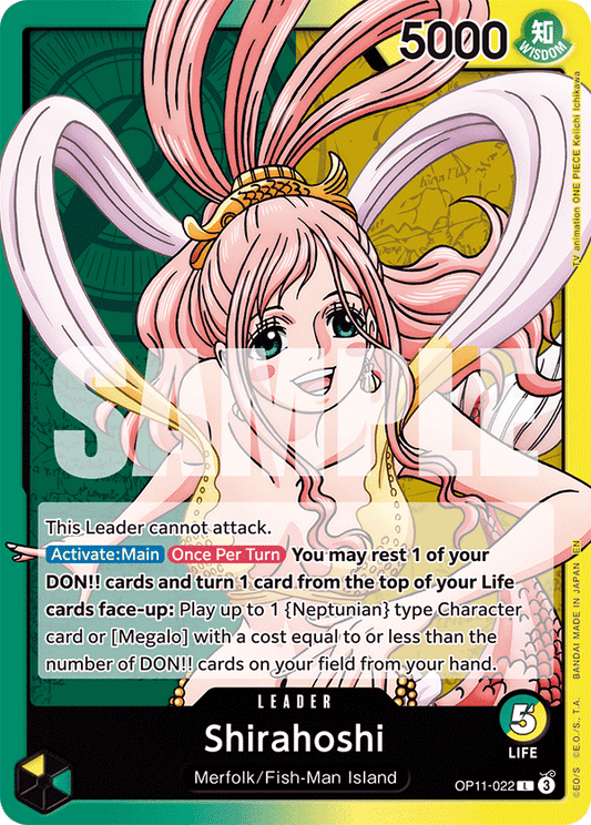 OP11-022 - Shirahoshi - Leader