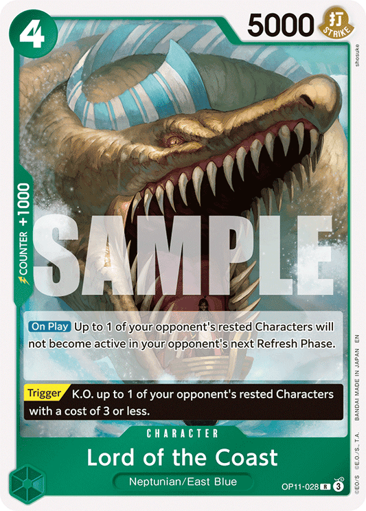 OP11-028 - Lord of the Coast - Rare