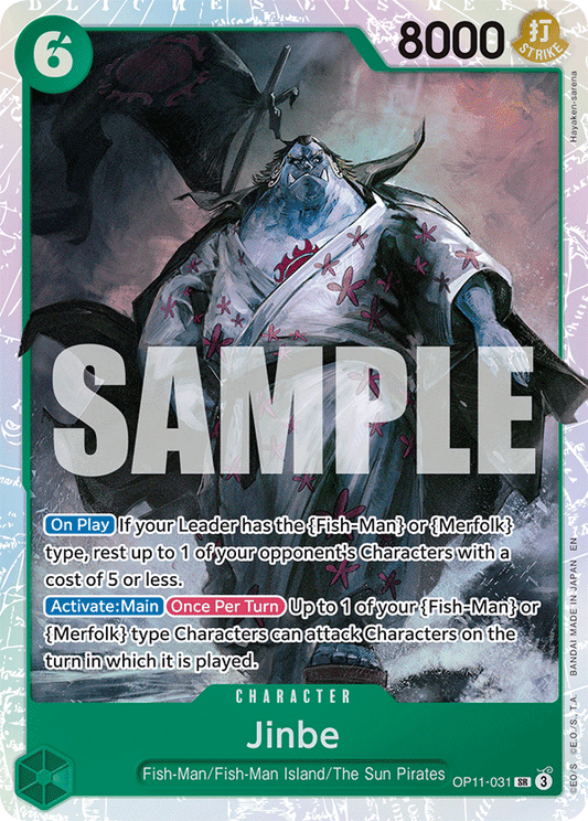 OP11-031 - Jinbe - Super Rare