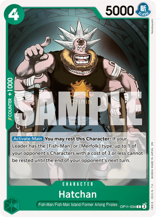 OP11-034 - Hatchan - Common