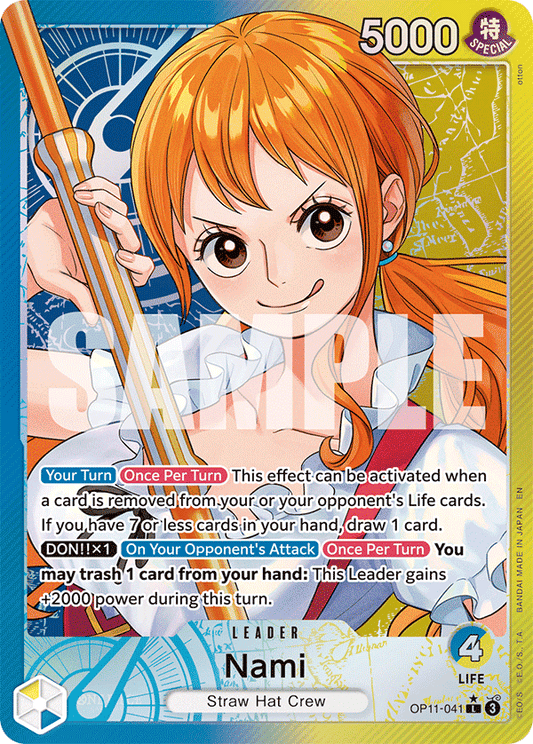 OP11-041 - Nami - Leader Alt Art