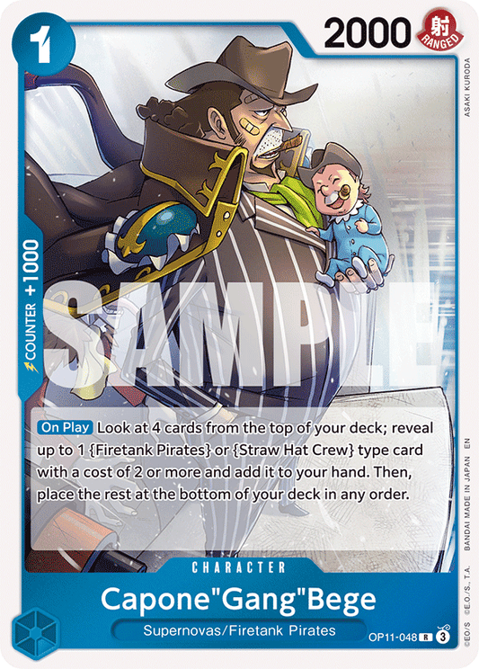 OP11-048 - Capone"Gang"Bege - Rare