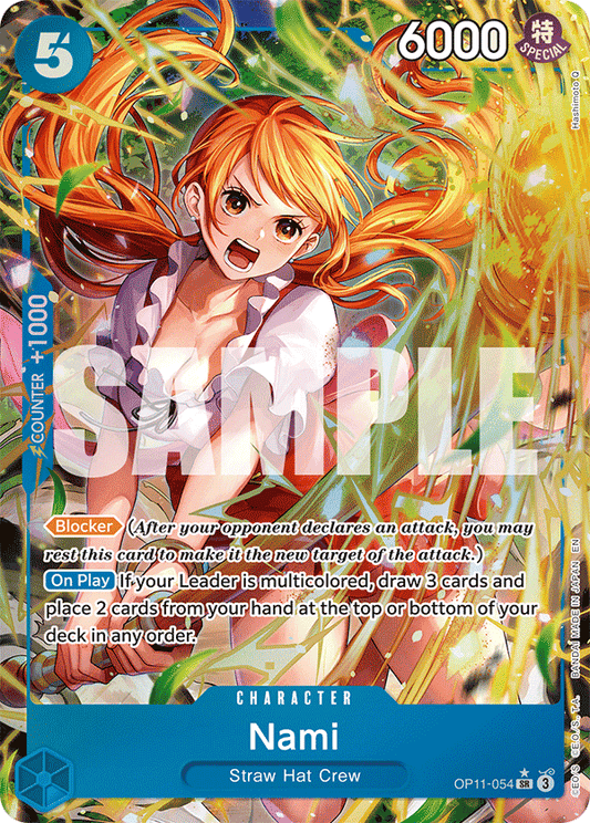 OP11-054 - Nami - Super Rare Alt Art