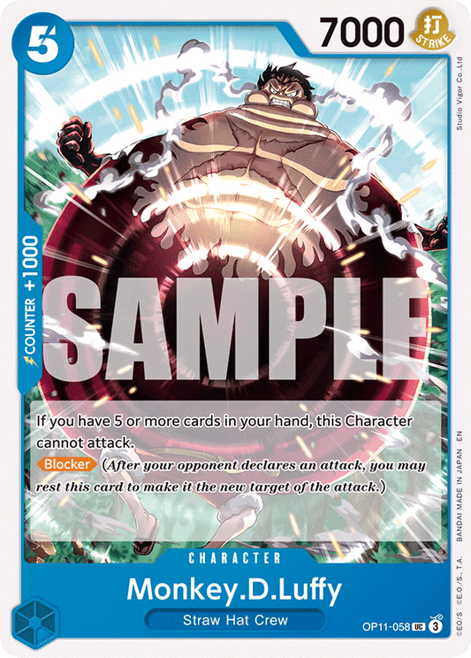 OP11-058 - Monkey.D.Luffy - Uncommon
