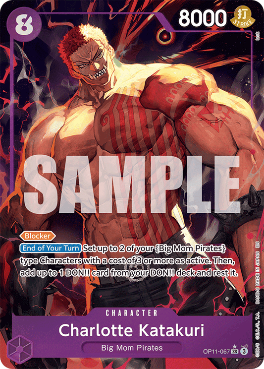 OP11-067 - Charlotte Katakuri - Super Rare Alt Art
