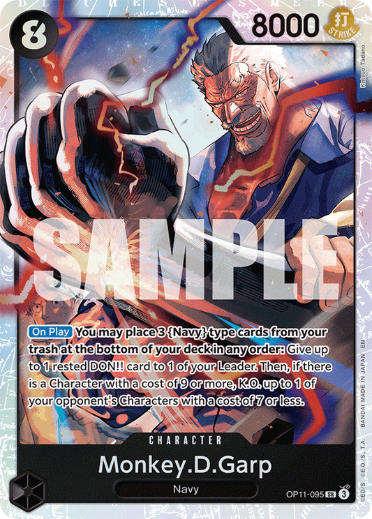 OP11-095 - Monkey.D.Garp - Super Rare