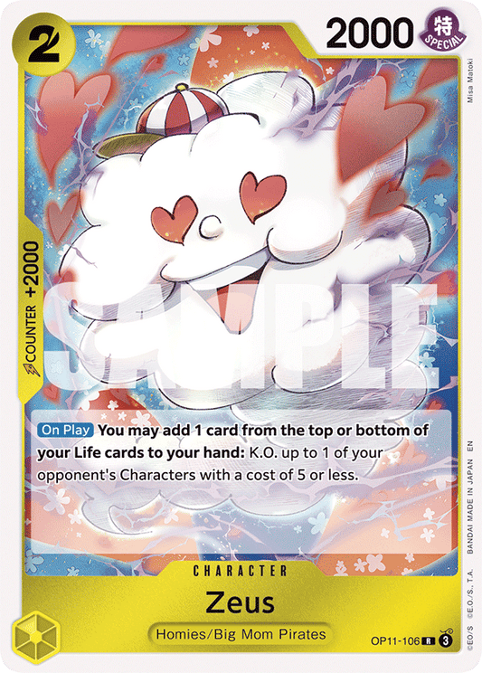 OP11-106 - Zeus - Rare