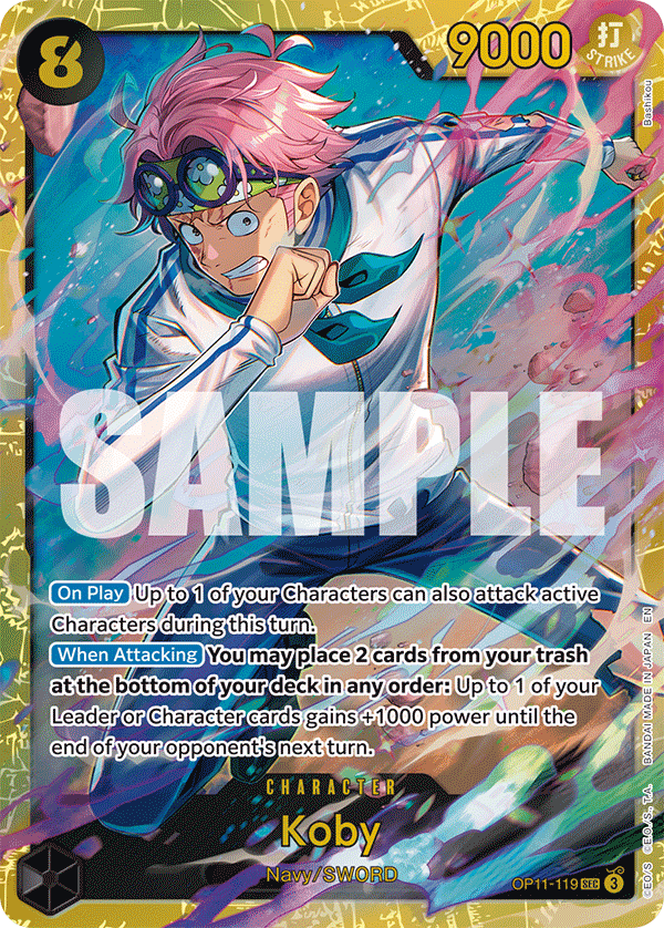 OP11-119 - Koby - Secret Rare