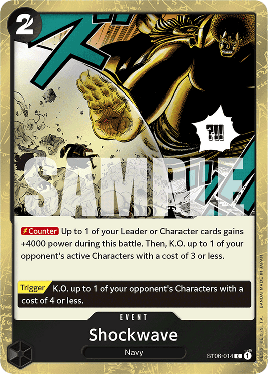 ST06-014 - Shockwave - Common (Jolly Roger Foil)
