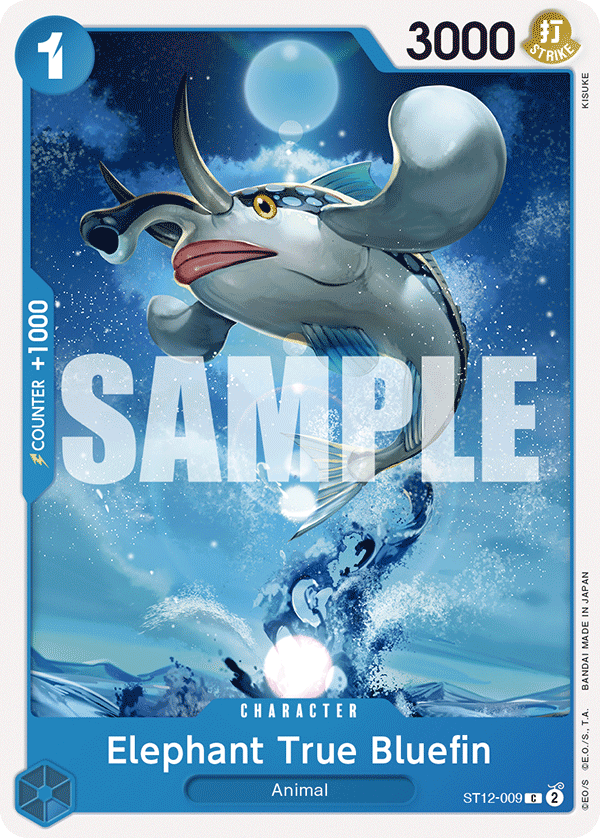 Elephant True Bluefin - ST12-009 - Common