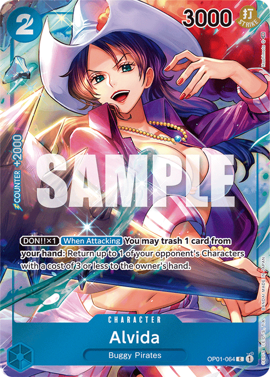 Alvida - OP01-064 - Common (Alt Art)-One Piece Singles